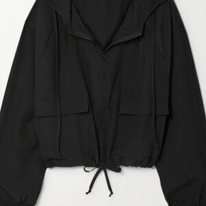 Year of Ours Terrain Hooded Shell Jacket – Black (XS)